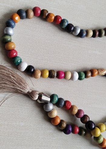 99 lu Çok Renkli kolye - Görsel 3