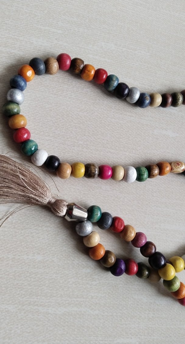 99 lu Çok Renkli kolye - Görsel 3