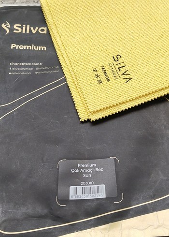 Premium Sarı Çok Amaçlı Bez Silva - Görsel 5