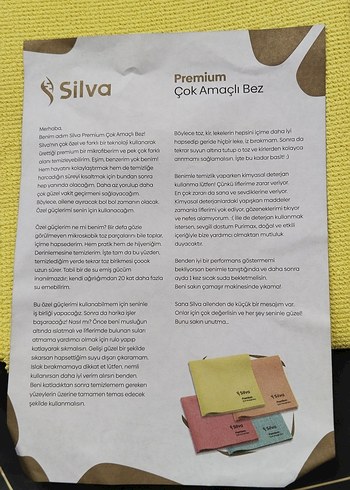 Premium Sarı Çok Amaçlı Bez Silva - Görsel 3