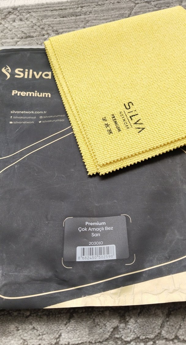 Premium Sarı Çok Amaçlı Bez Silva - Görsel 5