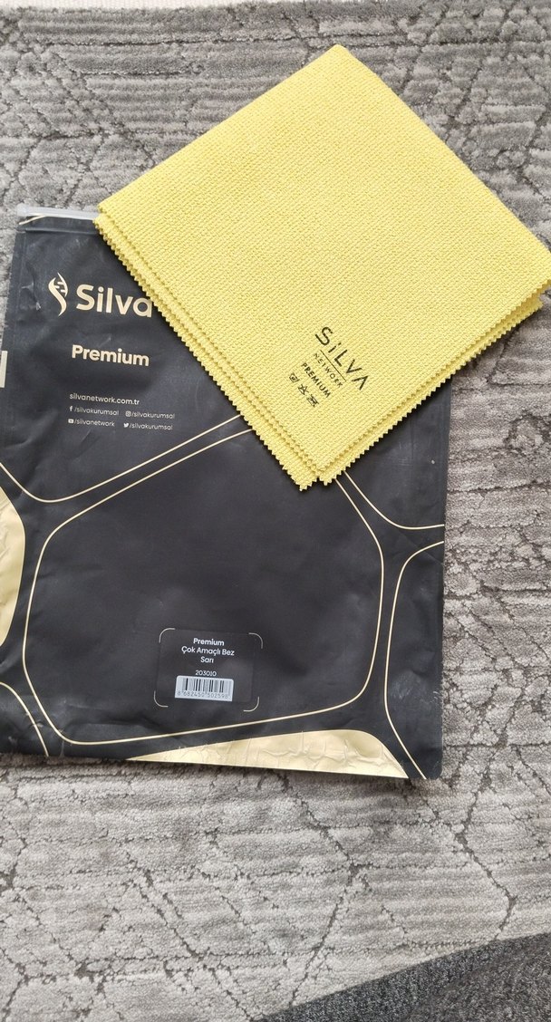 Premium Sarı Çok Amaçlı Bez Silva - Görsel 4