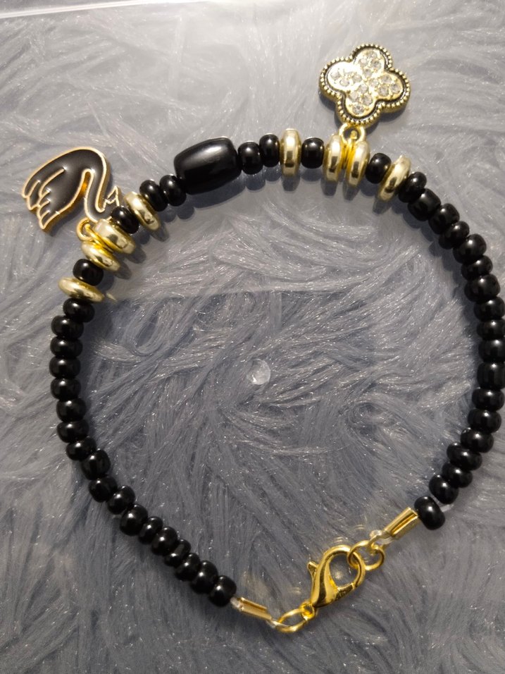 El Yapımı Boncuklu Kadın Bileklik - Görsel 5