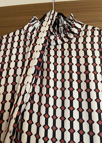 Bohem Tarz Uzun Pilili Kahverengi Elbise - Görsel 2