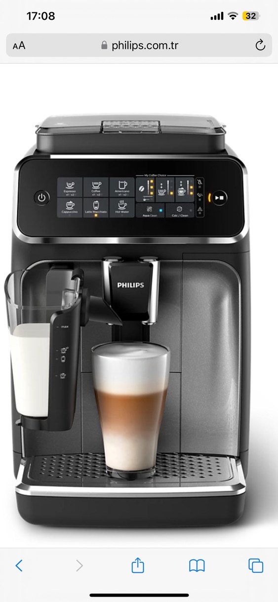 Philips Siyah Gri Kahve Makinesi - Görsel 4