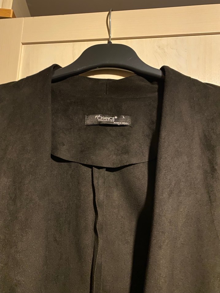 Siyah Süet Kadın Ceket - Görsel 3