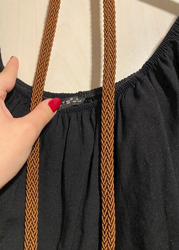 Siyah  Uzun Elbise - Görsel 3