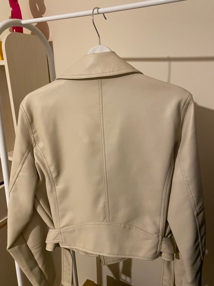 Deri Kadın Ceket - Görsel 4