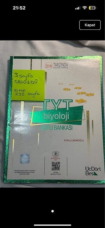 Yks kitap