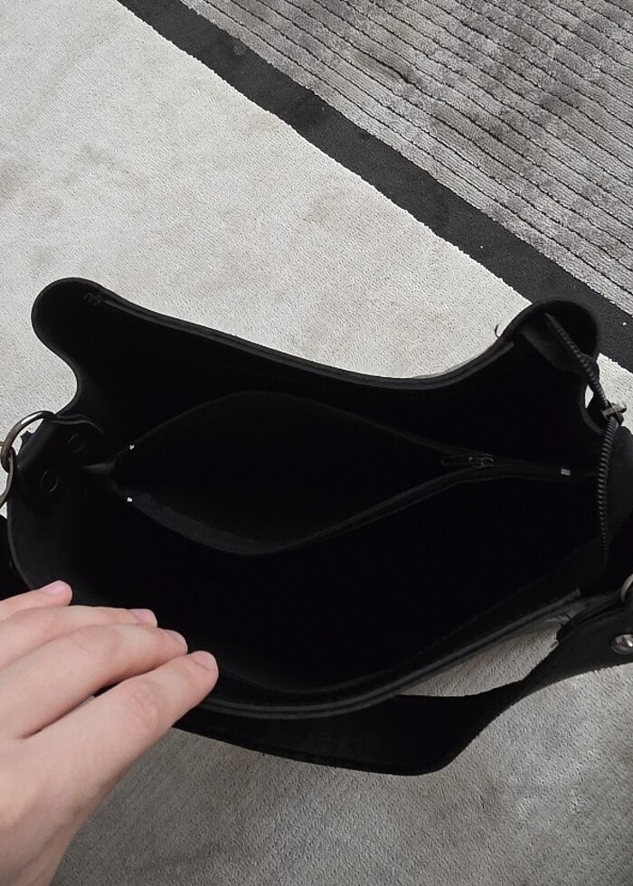 Shule bag siyah çanta - Görsel 4