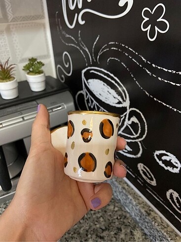 Seramik El Yapımı Kahve Fincanı
