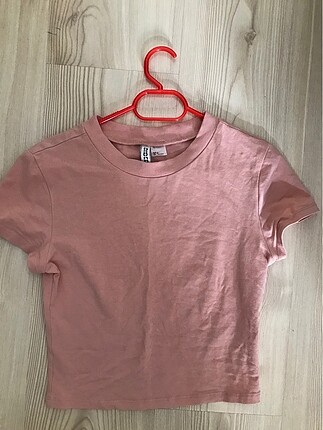H&m pembe crop