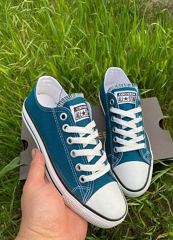 PETROL MAVİ KISA CONVERSE 