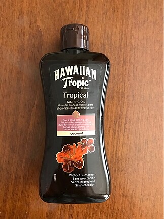  Beden Hawaiian Tropic Tanning Oil Yoğun Bronzlaştırıcı Yağ