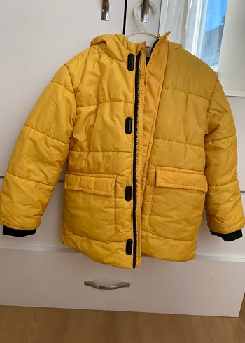 4 Yaş Beden sarı Renk Lcw çocuk mont