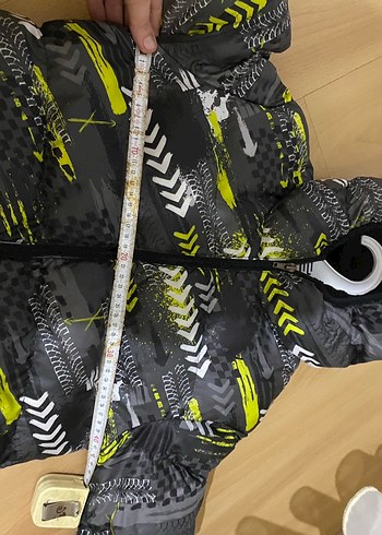 Siyah Kapüşonlu Fermuarlı Erkek Çocuk Mont - Görsel 12