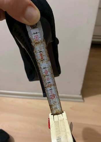 Hotiç Siyah Süet Kadın Stiletto Topuklu Ayakkabı