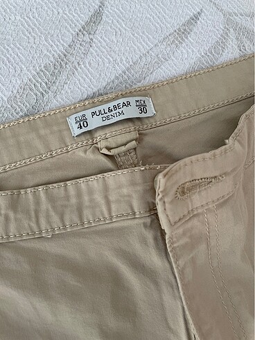 40 Beden camel Renk Pull bear pantolon
