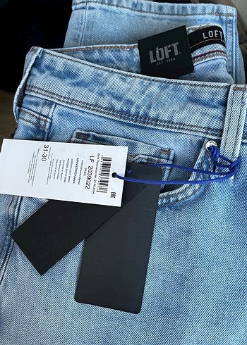 Mavi erkek Kot Pantolon - Görsel 3