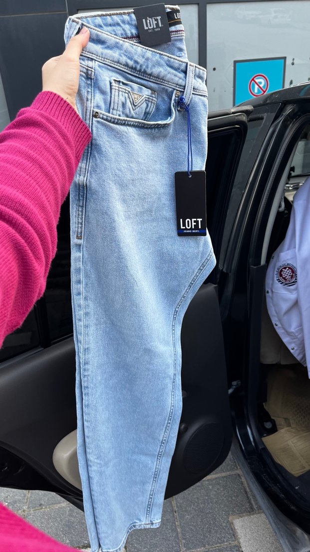 Mavi erkek Kot Pantolon - Görsel 2