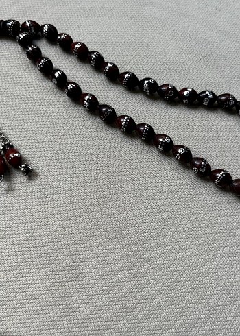 Bordo Gotik Erkek Tesbih