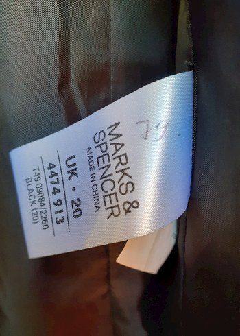 Buyuk beden MS parka trench - Görsel 2