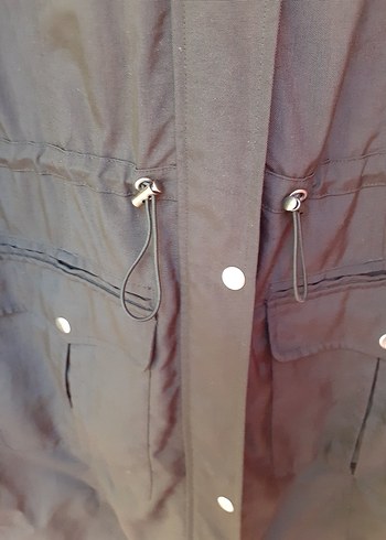 Buyuk beden MS parka trench - Görsel 15