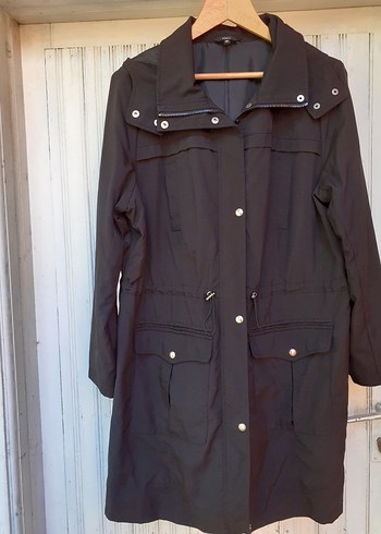 Buyuk beden MS parka trench - Görsel 5