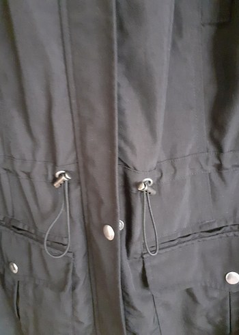 Buyuk beden MS parka trench - Görsel 9