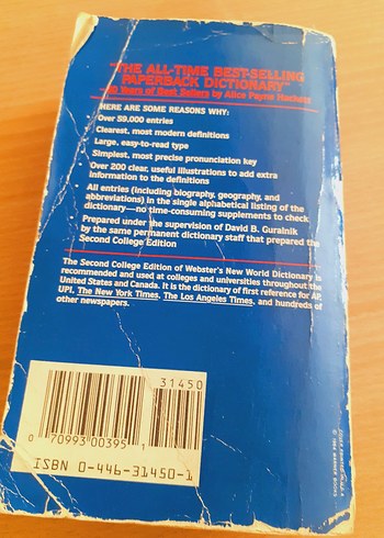 Webster's New World Sözlüğü, Güncellenmiş - Görsel 2