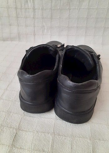 Siyah Erkek Street Wear Bağcıklar - Görsel 6