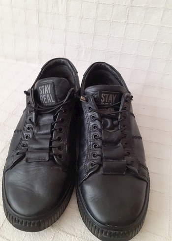 Siyah Erkek Street Wear Bağcıklar - Görsel 11