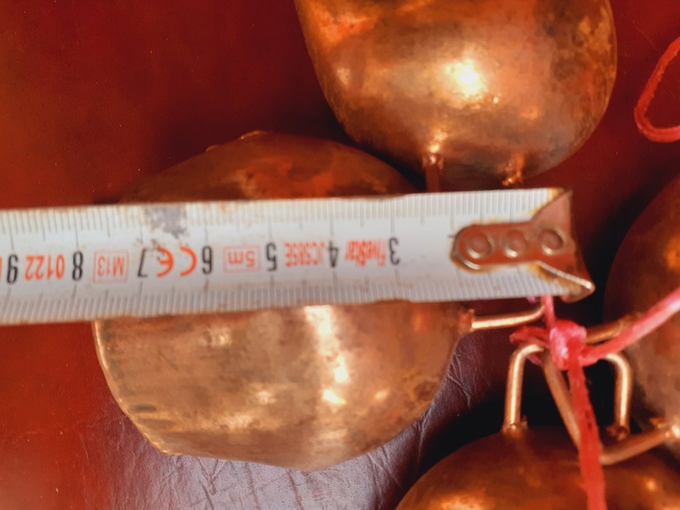 El Yapımı Metal Zil Seti - Görsel 3