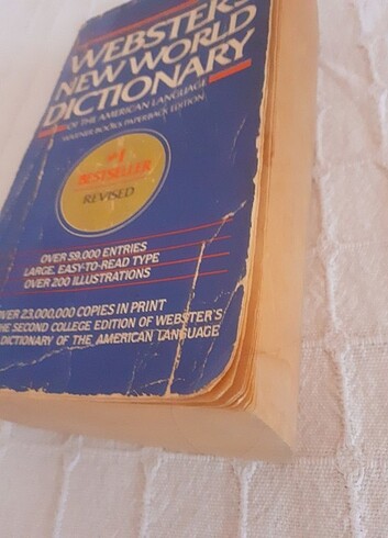 Original Webster dictionary  - Görsel 2