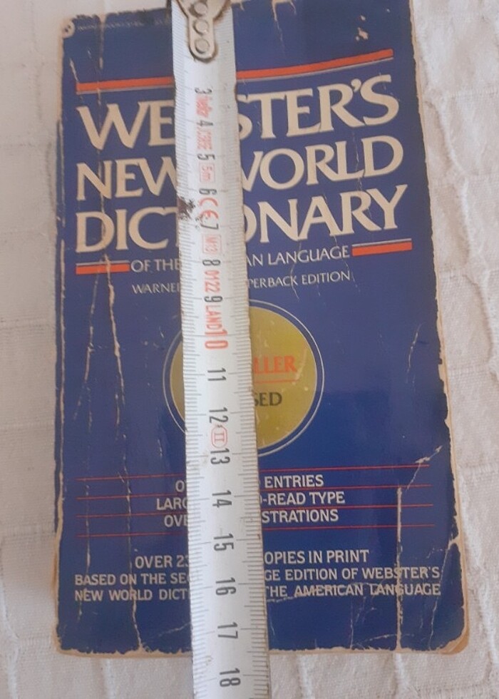 Original Webster dictionary  - Görsel 4