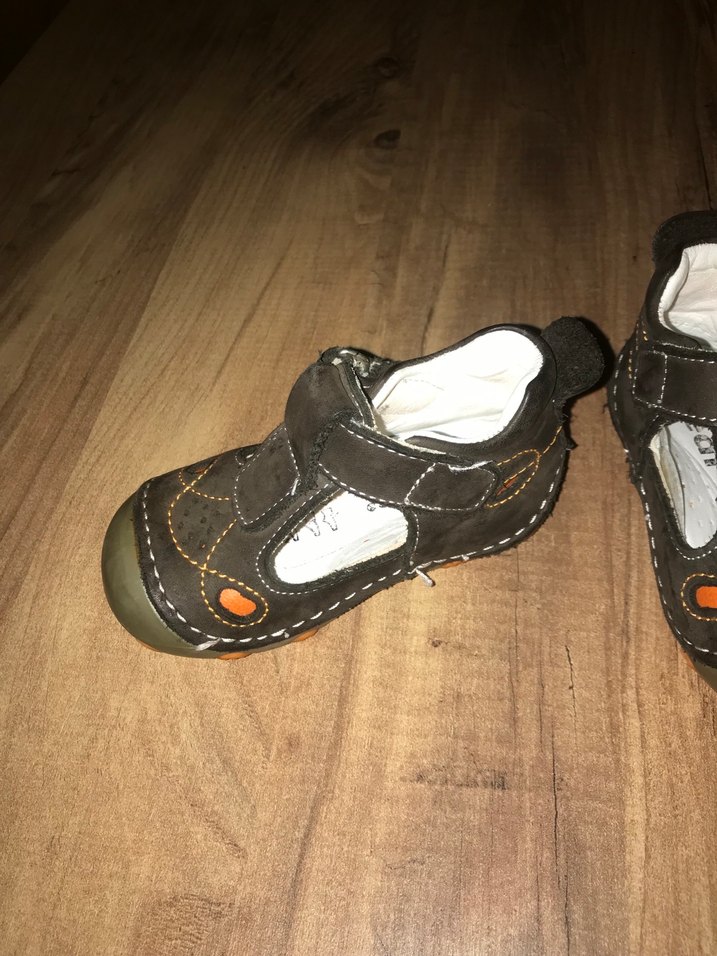 Kahverengi Tokalı İlk Adım Ayakkabısı - Görsel 2