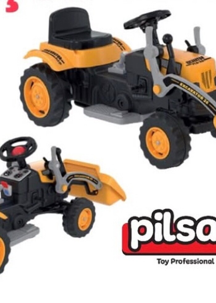 Akülü traktör - Görsel 2