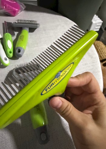 MOSER Yeşil Kedi Tüy Bakım Seti - Görsel 6