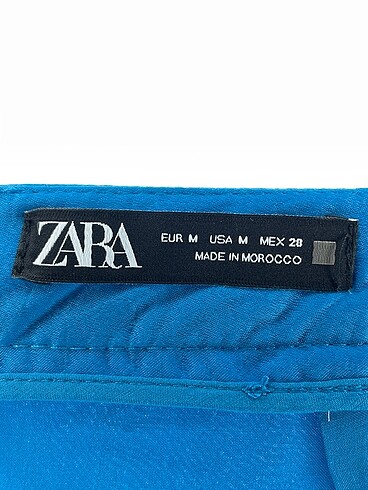 m Beden mavi Renk Zara Mini Etek %70 İndirimli.