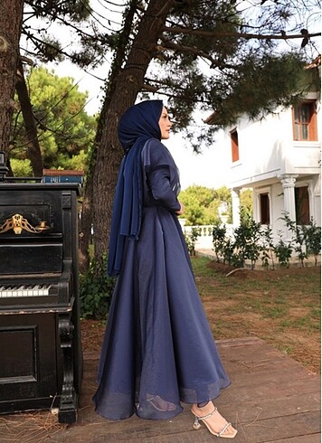 m Beden Tesettür abiye taşlı