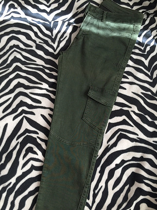 Haki skinny pantolon