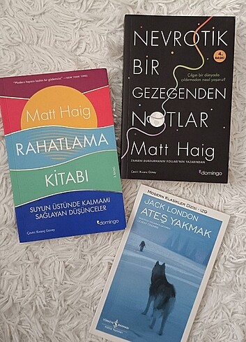 3lü kitap set Tek kita p ilanı 