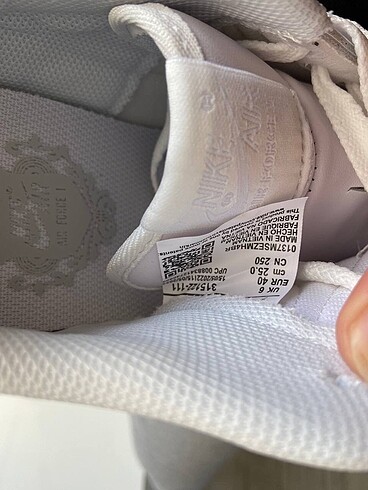 38 Beden beyaz Renk Nike air Force 1