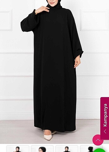 Trendyol & Milla Siyah namaz elbisesi