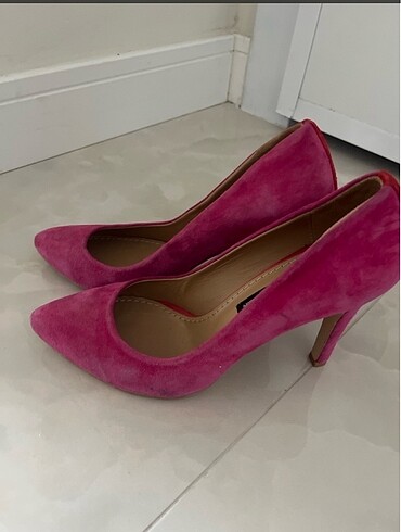 38 Beden pembe Renk Fuşya stiletto