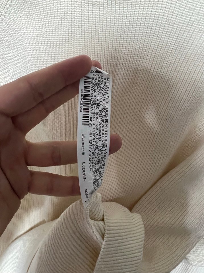 ZARA MAN EKRU KAZAK M BEDEN - Görsel 3