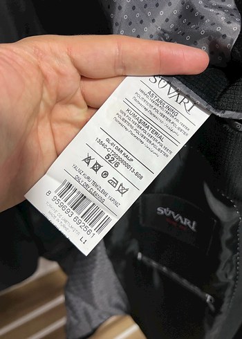 Süvari Erkek Siyah Ceket - Görsel 2