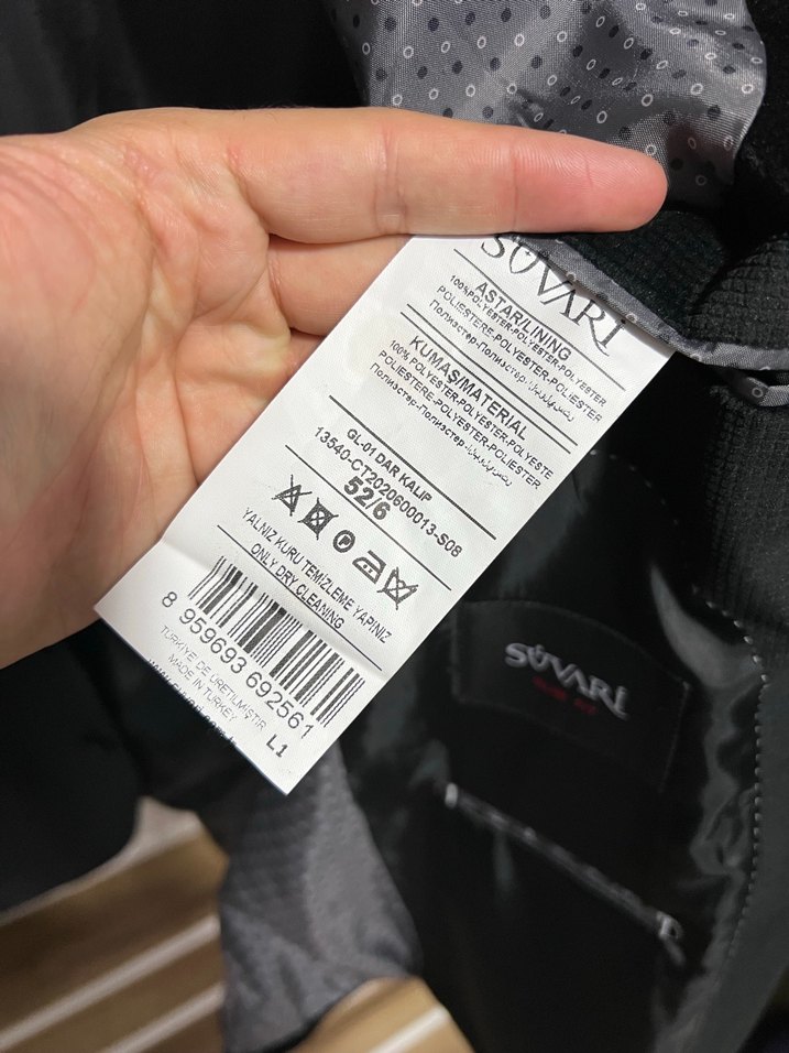 Süvari Erkek Siyah Ceket - Görsel 2