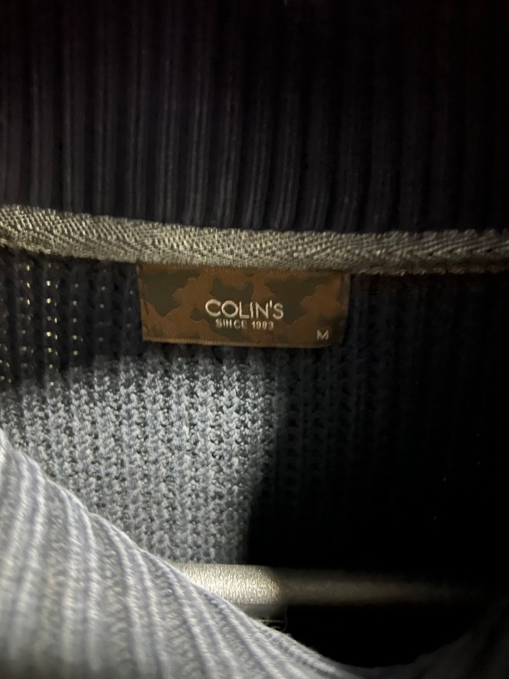 Colins Antrasit M beden Erkek Kazak - Görsel 3