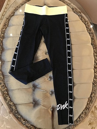 Victoria s Secret Pink önü cepli tayt